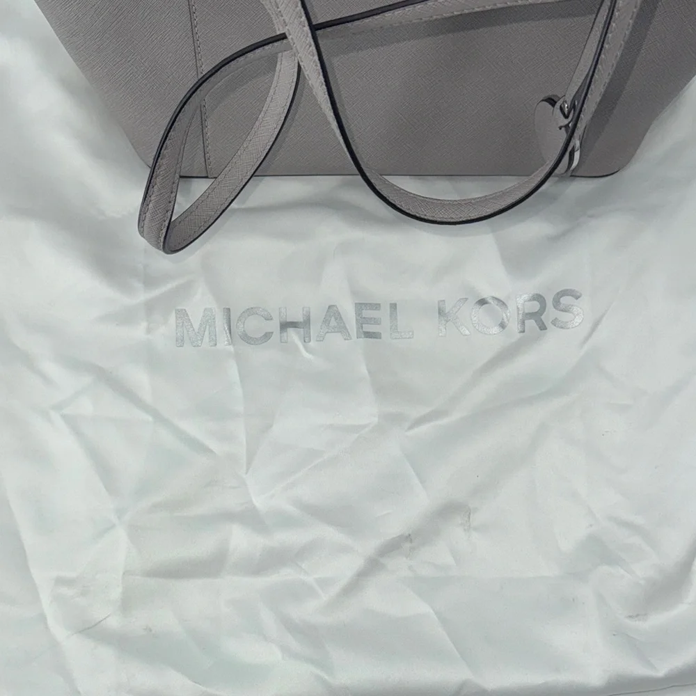 UEC Michael Kors light gray medium Tote